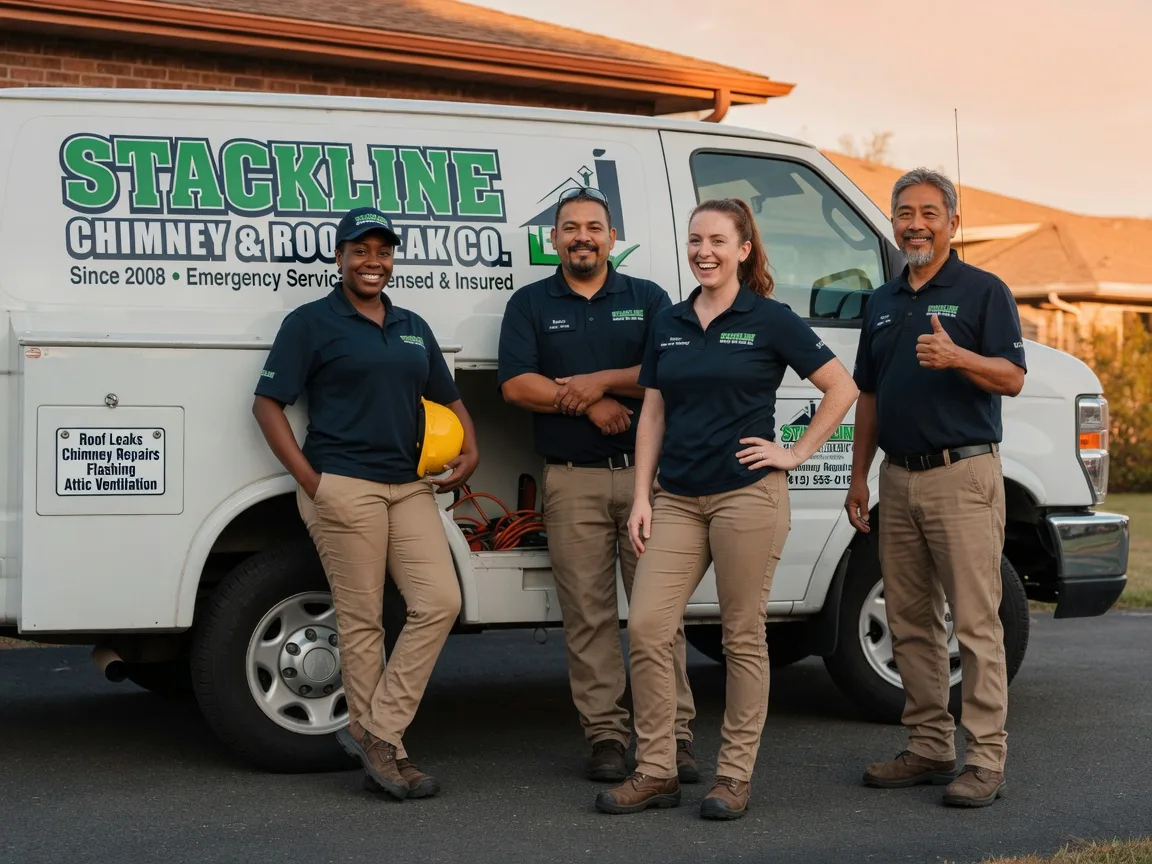 Chimney flashing repair company in Lipscomb, TX